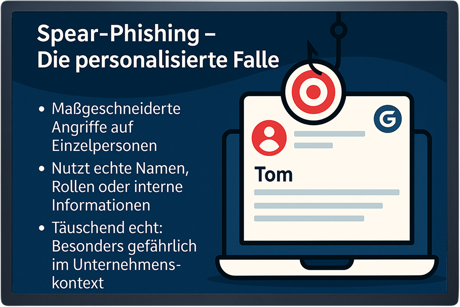 Beispiel: Lerninhalt - Spear-Phishing